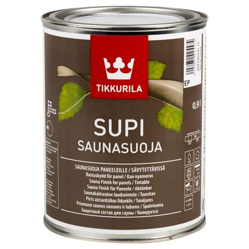 Защитный состав для сауны акриловый Tikkurila Supi Saunasuoja 0.9 л