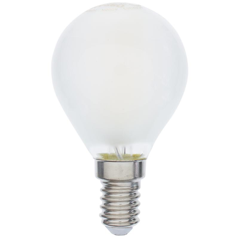 Лампа светодиодная Osram шар E14 4 Вт 470 Лм свет холодный белый