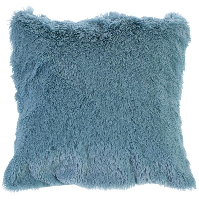 Подушка декоративная 40х40 см цвет голубой