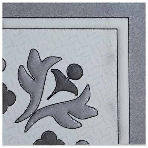 Угловой элемент Бьянка Carrara 10х10 см цвет белый