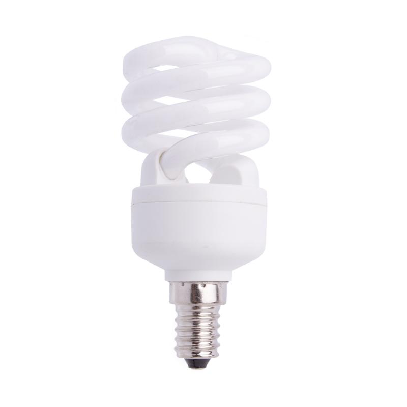 Лампа энергосберегающая Osram спираль E14 15 Вт свет холодный белый