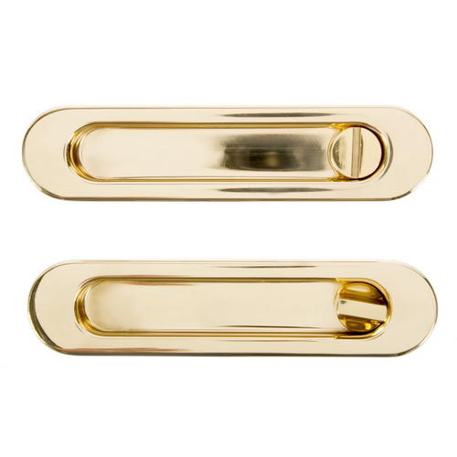 Ручка для раздвижных дверей с механизмом SH011-BK GP-2, цвет золото