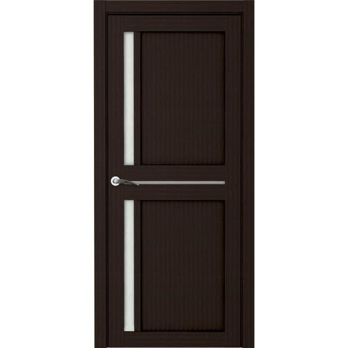 Дверь межкомнатная остеклённая Вита 80x200 см, ламинация, цвет мокко, с фурнитурой