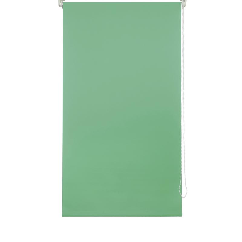Штора рулонная 60х160 см цвет зелёный
