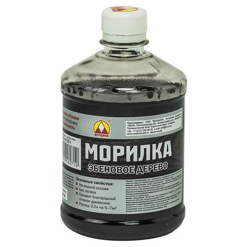 Морилка водная, эбеновое дерево, 0,5л