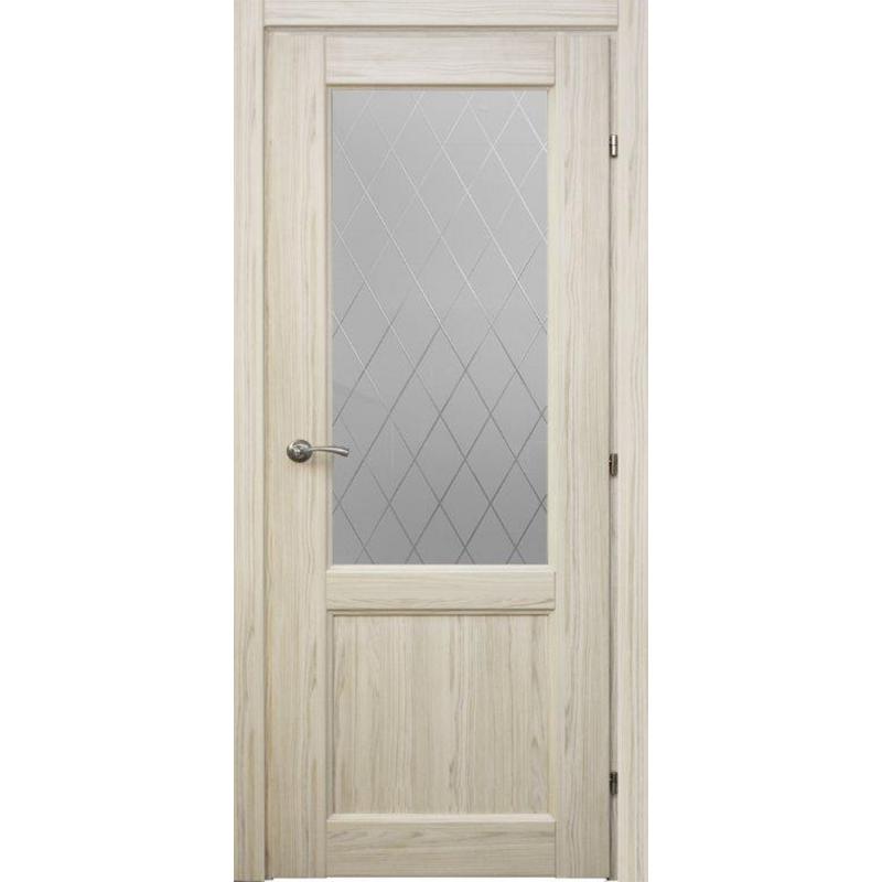 Дверь межкомнатная Пино остеклённая CPL 80x200 см (с замком)