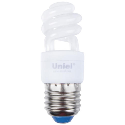 Лампа энергосберегающая Uniel спираль E27 9 Вт свет холодный белый