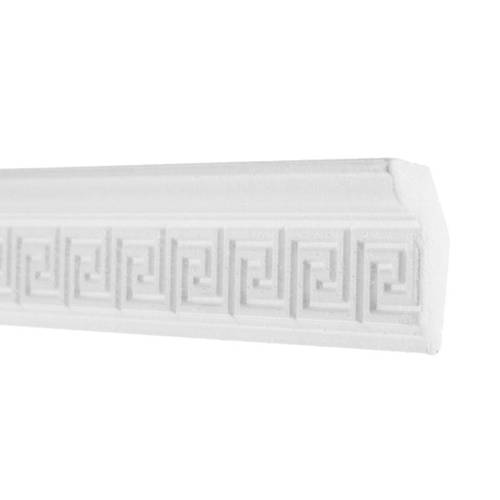 Плинтус для натяжных потолков полистирол белый Формат 206059 2.9х5.3х200 см