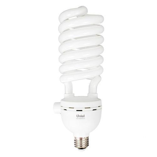 Лампа энергосберегающая Uniel спираль 65 Вт E27 холодный свет