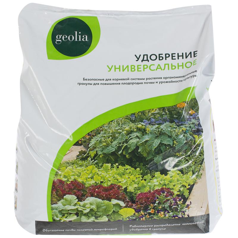 Удобрение Geolia универсальное органоминеральное 5 кг