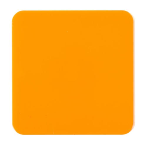 Накладка Lexman Cosy для выключателяпереключателя, цвет оранжевый