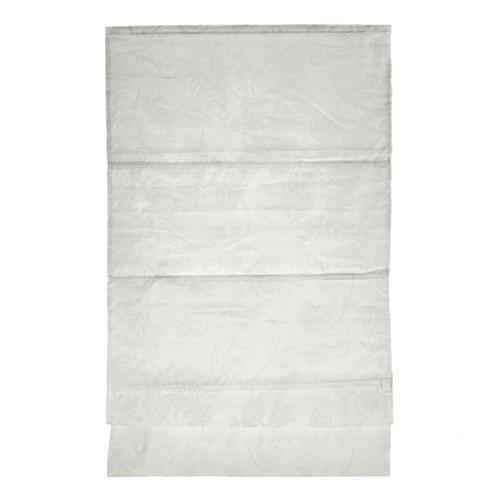 Шторы римские Флок, 60х175 см, текстиль, цвет белый