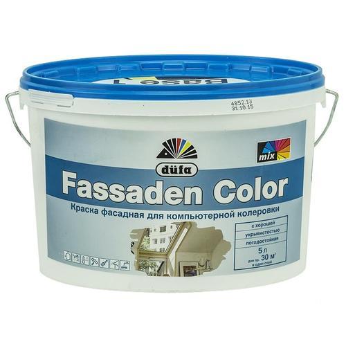 Краска фасадная Fassaden Color Mix, база 1, 5 л