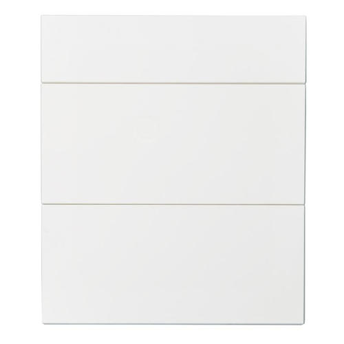 Двери для шкафа Delinia «Айс» 60x15 см, ЛДСП, цвет белый, 3 шт.
