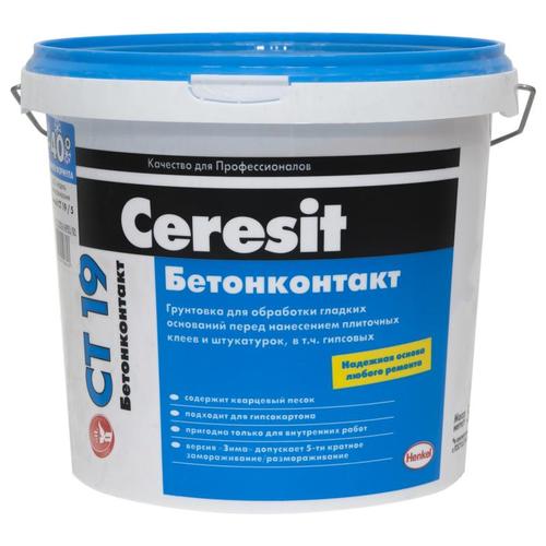 Грунт Бетонконтакт Ceresit CT19, 5 кг
