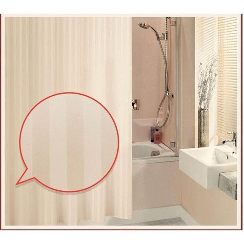Штора для ванной комнаты «Zhakkard» 180х180 см цвет бежевый
