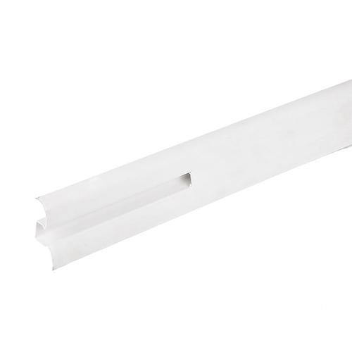 Плинтус пластиковый SG40, белый, 2,5 м