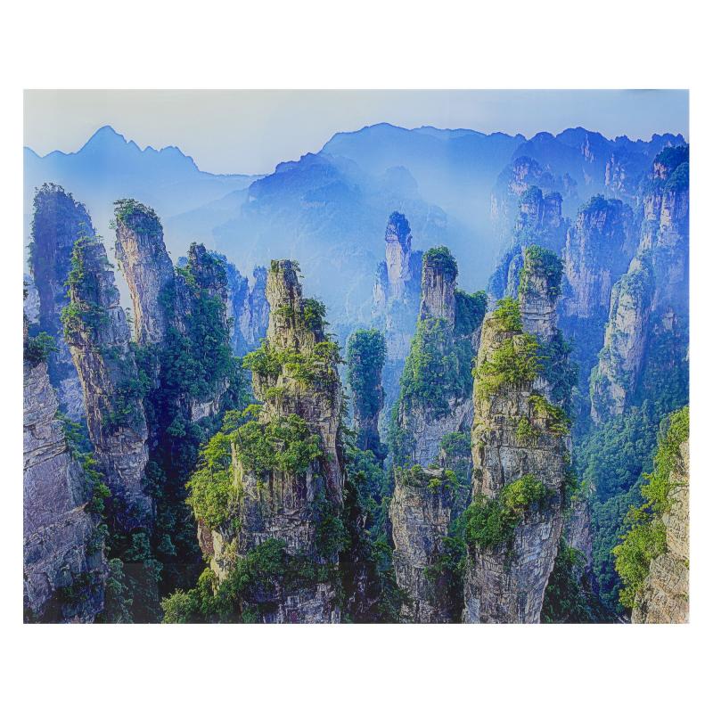 Картина на стекле 40х50 см «Парящие скалы»