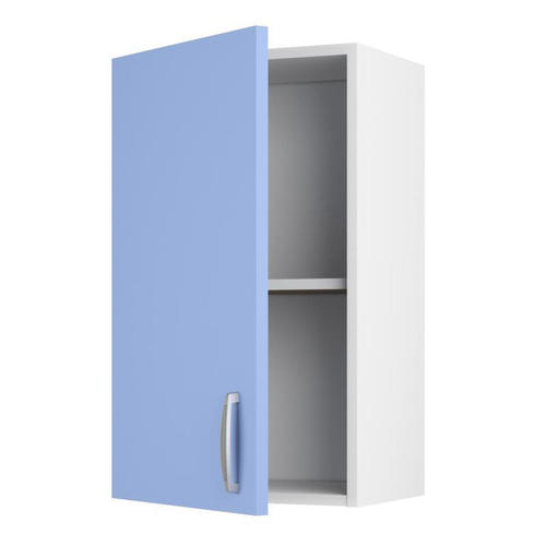 Шкаф навесной «Лагуна Д» 56,6х40 см, цвет голубой