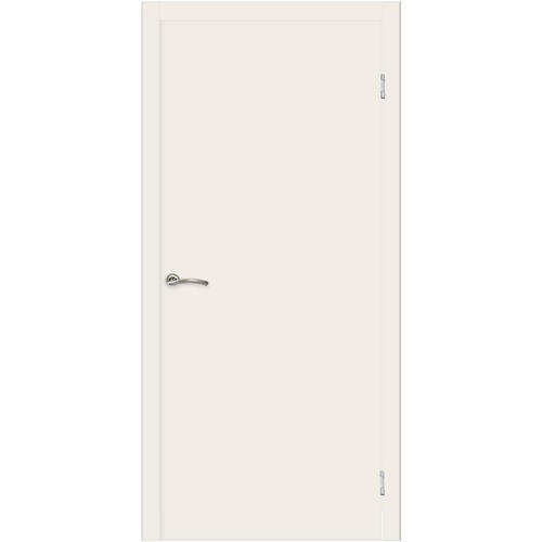 Дверь межкомнатная глухая 70x200 см, ламинация, цвет белый