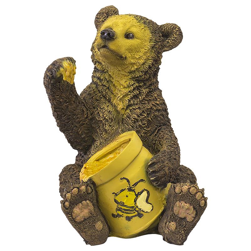 Фигура садовая «Медведь с мёдом» высота 51 см