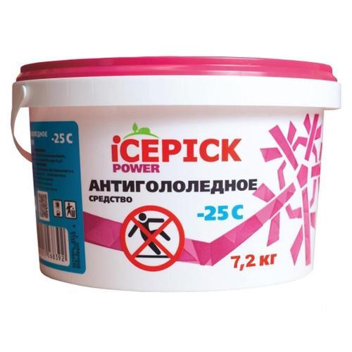 Антигололедное средство ICEPICK POWER, 7,2 кг