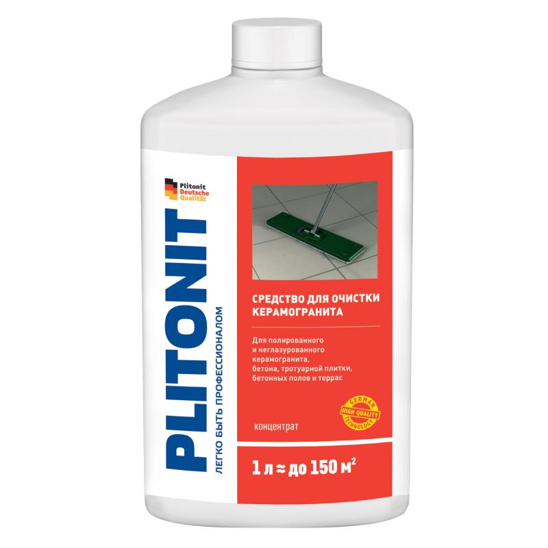 Средство для очистки керамогранита Plitonit, 1 л