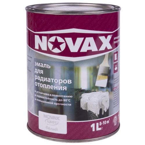 Эмаль для радиаторов Novax цвет белый 1 л