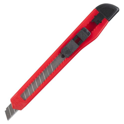 Нож 9 мм пластиковая ручка
