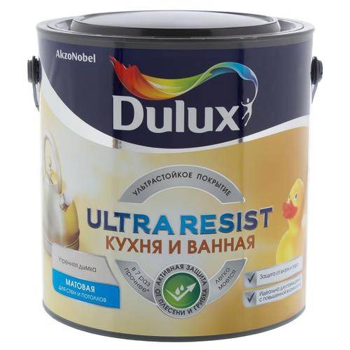 Краска Dulux Ultra Resist цвет утренняя дымка 2.5 л
