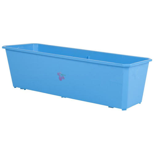 Ящик балконный 60х17х15 см, 10.5 л, пластик, Синий