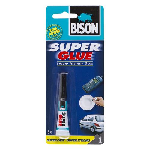 Супер-клей Bison Super Glue, 3 г