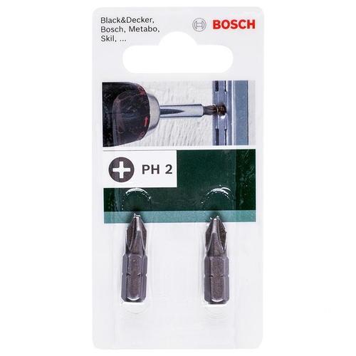 Биты Ph2 25mm, 14 дюйма Bosch