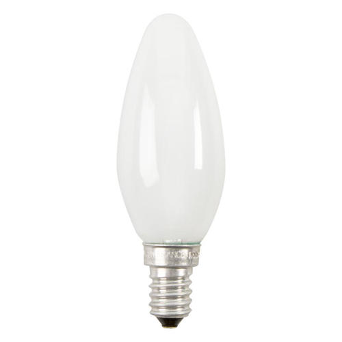Лампа накаливания Osram E14 230 В 40 Вт свеча матовая 2 м2 свет тёплый белый