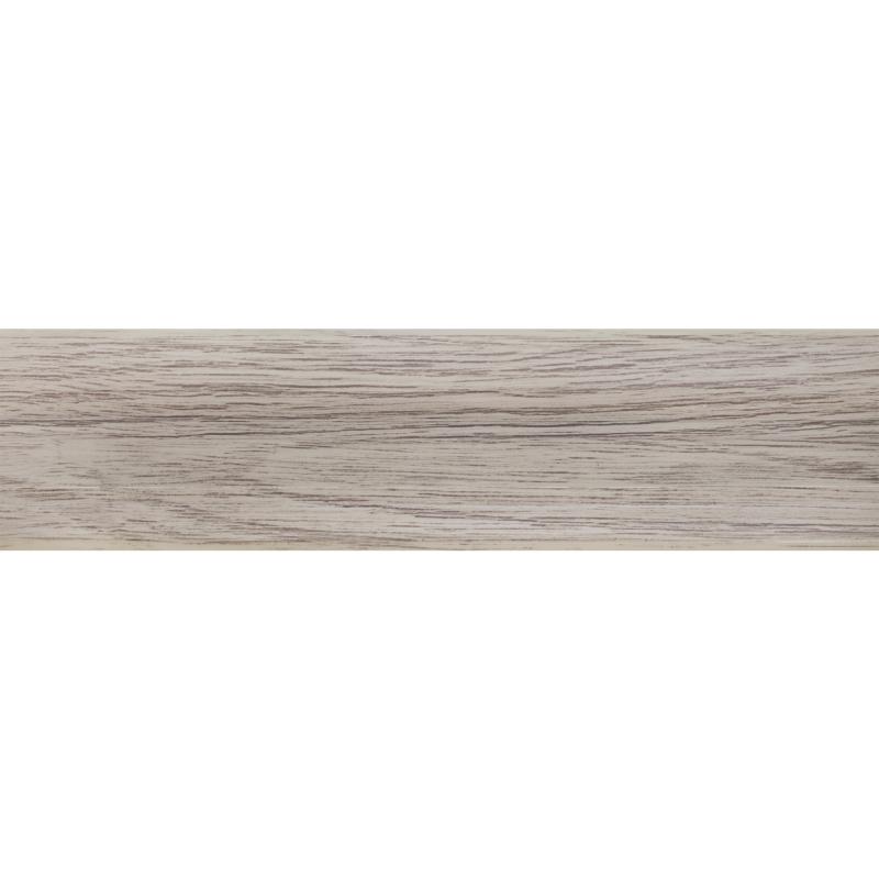 Плинтус напольный «Королевский Белый» ПВХ 47 мм 2.5 м цвет белый
