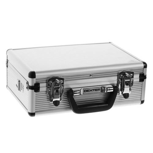 Ящик для инструмента Dexter, 230х120х320 мм, алюминий, цвет серебро