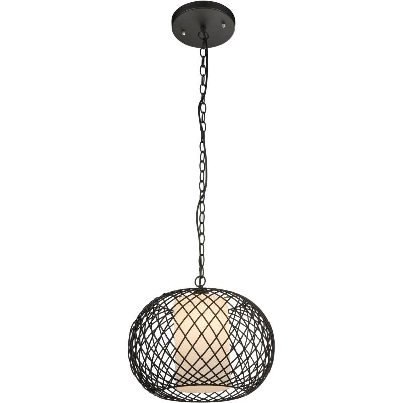 Светильник Globo 1xE27x60 Вт, 40 см, цвет чёрный
