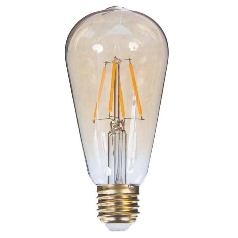 Лампа светодиодная Uniel Vintage конус E27 5 Вт 450 Лм свет тёплый белый