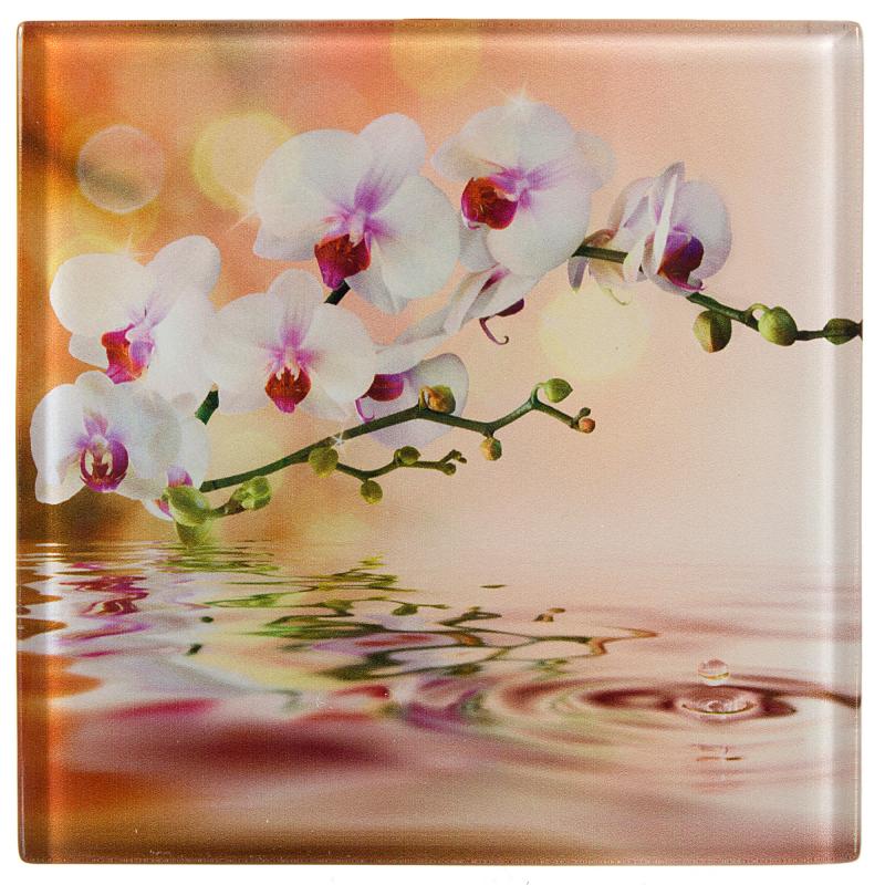 Декор «Порто Сакура» 15х15 см цвет розовый