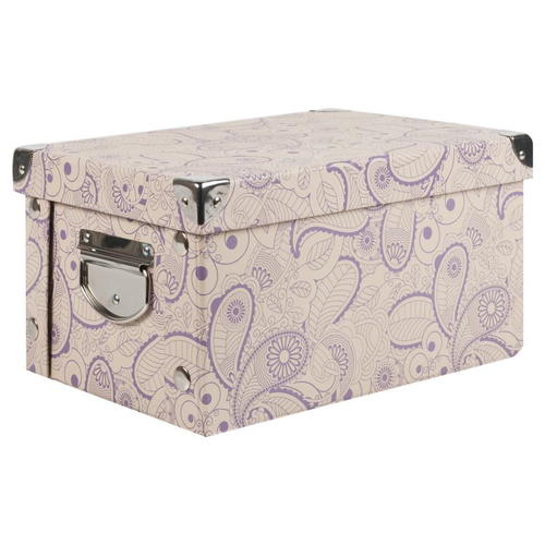 Коробка Hausmann складная 30х15x30 см, картон цвет бежевыйузор