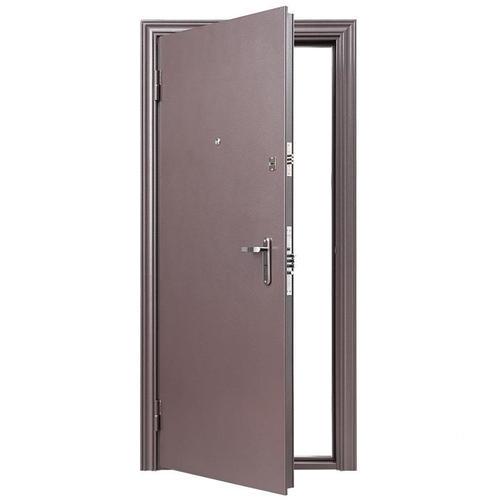 Дверь входная металлическая Белый Венге, 950 мм, левая, цвет светлый венге