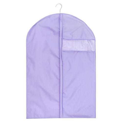 Чехол для одежды Spaceo 60х90 см цвет фиолетовый