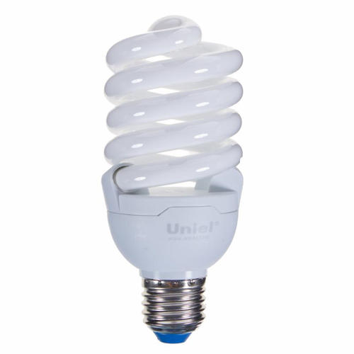 Лампа энергосберегающая Uniel спираль E27 24 Вт свет холодный белый