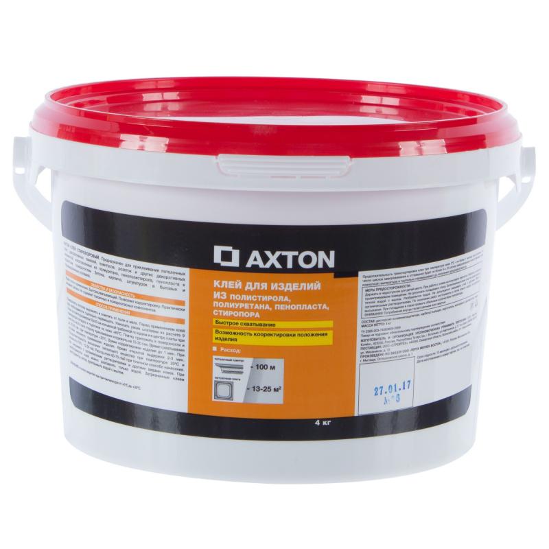 Клей Axton для потолочных изделий стиропоровый 4 кг