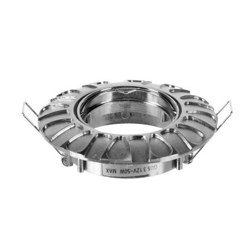 Спот встраиваемый Power Light 6224, цоколь GU5.3, 50 Вт, цвет матовый хром