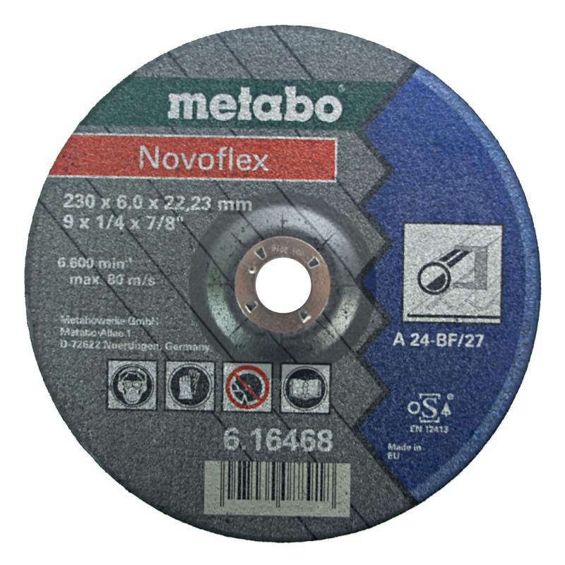 Круг зачистной по металлу Metabo, 230х6 мм