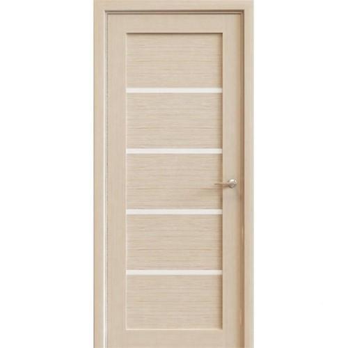 Дверь межкомнатная глухая Napoly 80x200 см, шпон, цвет дуб белёный