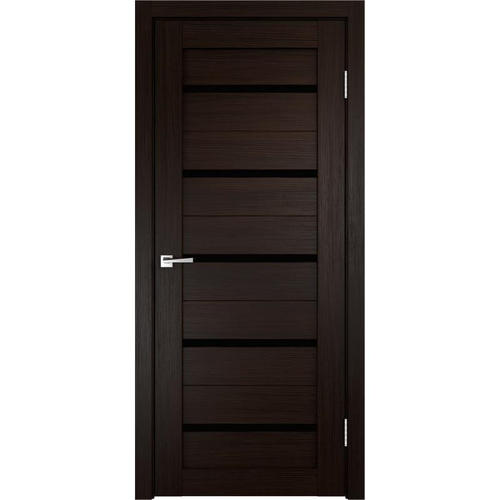 Дверь межкомнатная остеклённая ДюплексФортуна 70x200 см, ПВХ, искусственный шпон, цвет венге