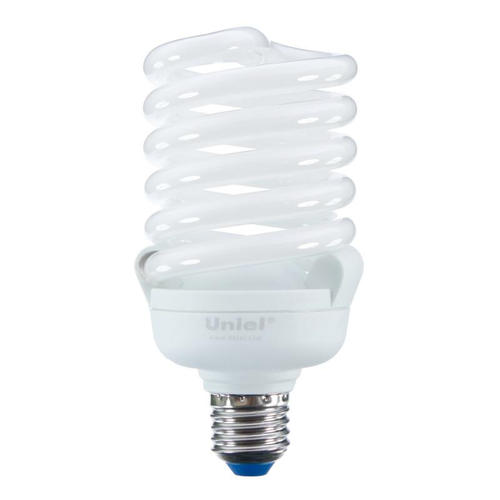 Лампа энергосберегающая Uniel спираль E27 45 Вт свет холодный белый