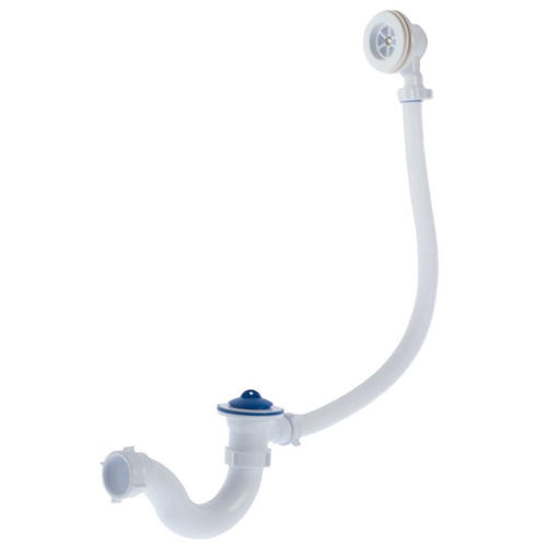 Сифон для ванны Orio с переливом и выпуском d 40 мм полипропилен
